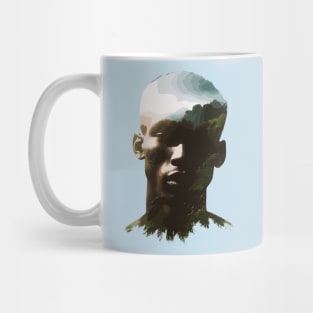 Afrocentric Man Nature Mug